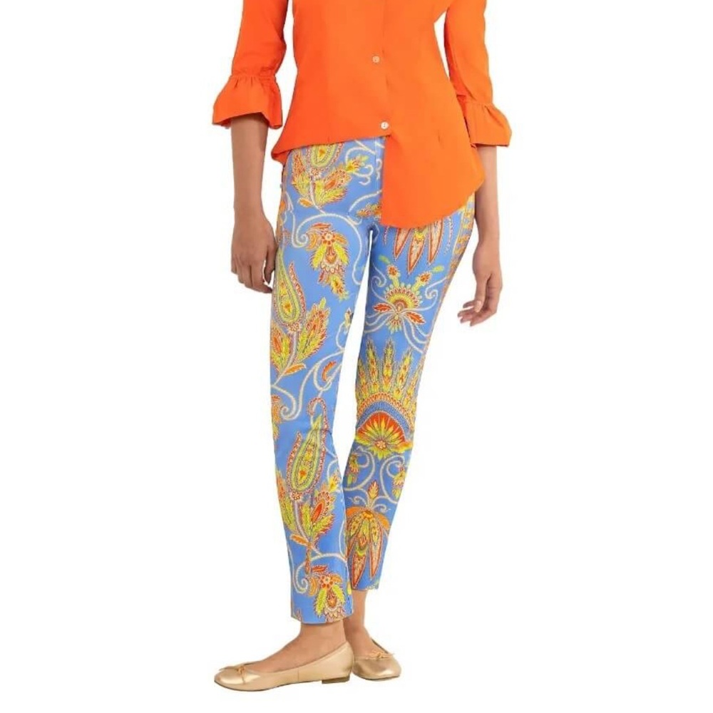 NWT Gretchen Scott Gripeless pull on pants - Periwinkle
